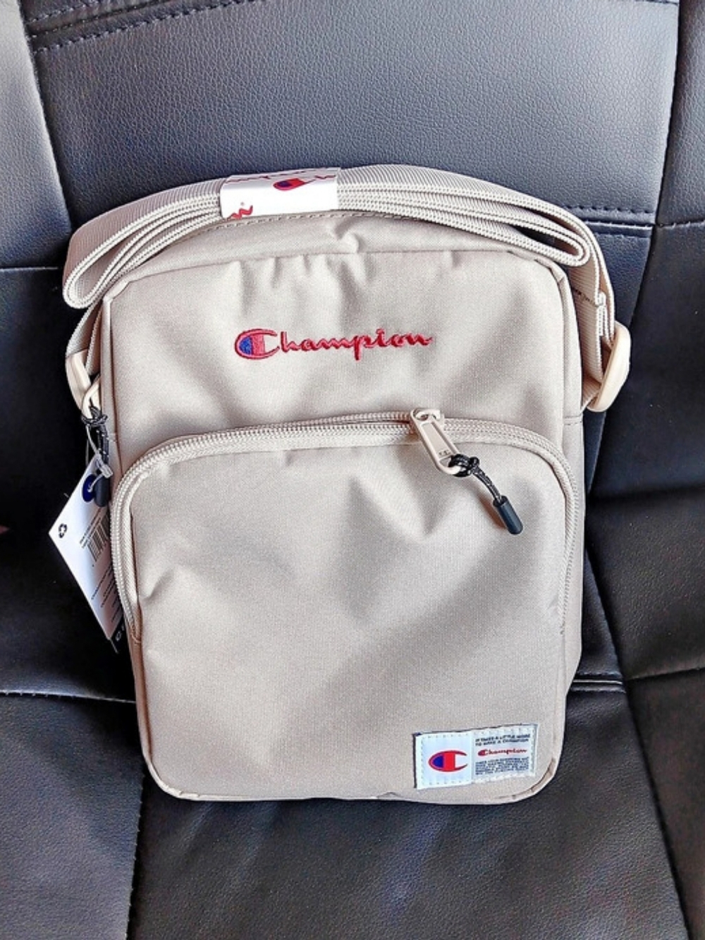 Champion Crossbody Bag Beige Crossbody Bag NWT